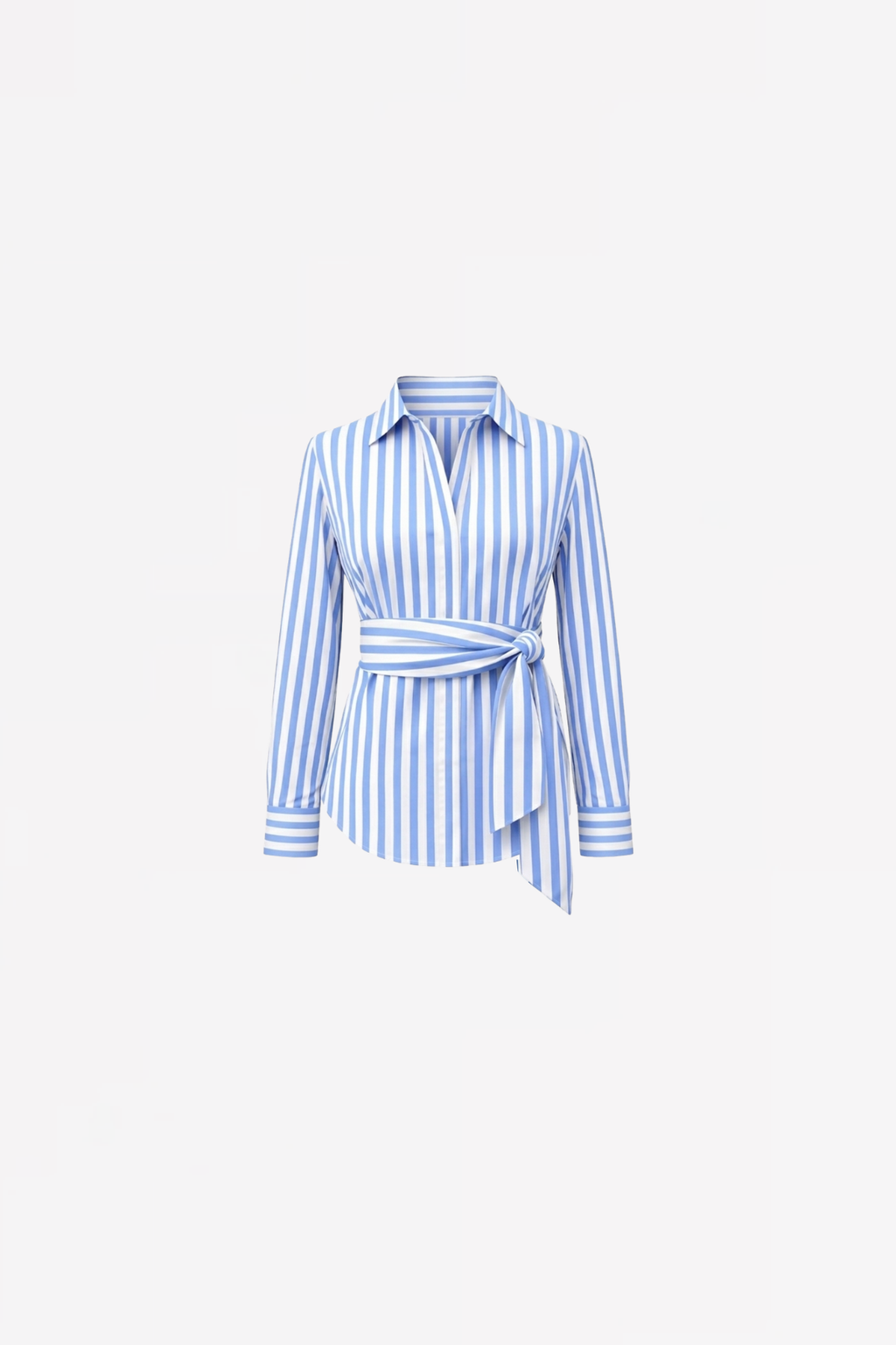 COTTON STRIPED SHIRT HERMINE - SHIRTS - SCAPA FASHION - SCAPA OFFICIAL