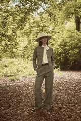 SCAPA WOMEN - JACKET - WILLOW - PLAID BOLERO