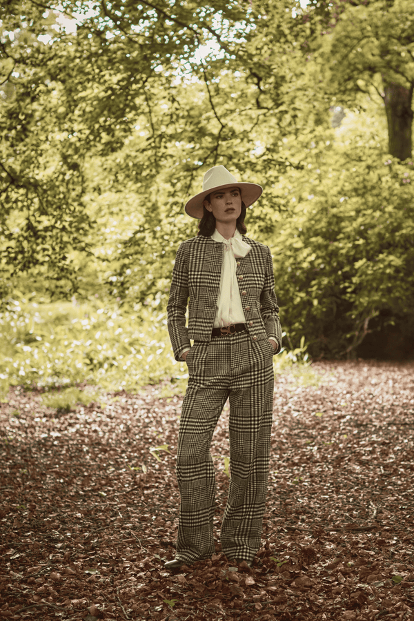 SCAPA WOMEN - JACKET - WILLOW - PLAID BOLERO