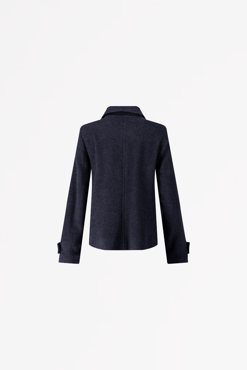 LIVANA - COAT - SCAPA SPORTS - NAVY - WOOL 