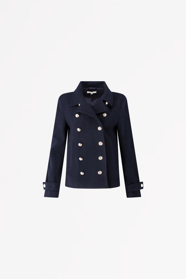 LIVANA - COAT - SCAPA SPORTS - NAVY - WOOL 