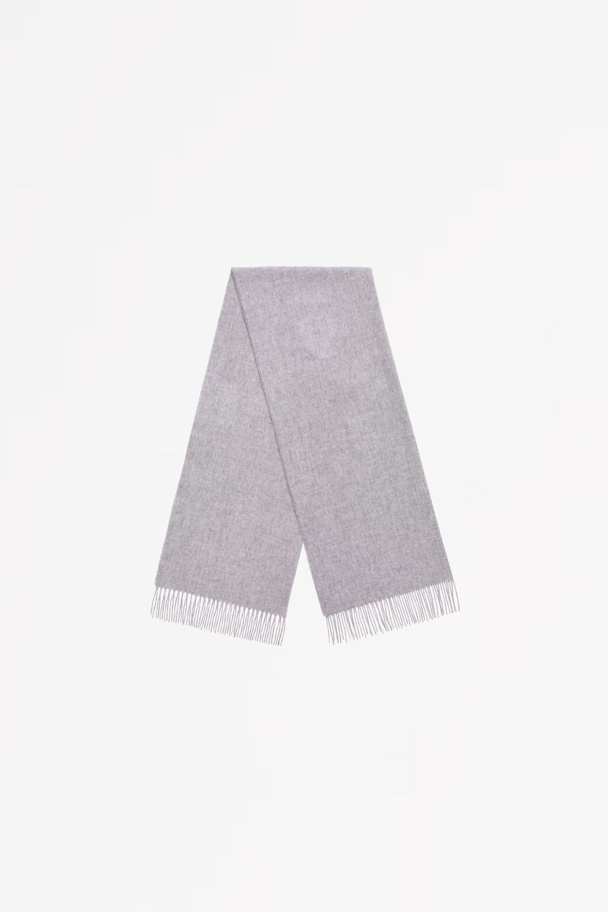 MERINO WOOL SHAWL WEAVER - GREY