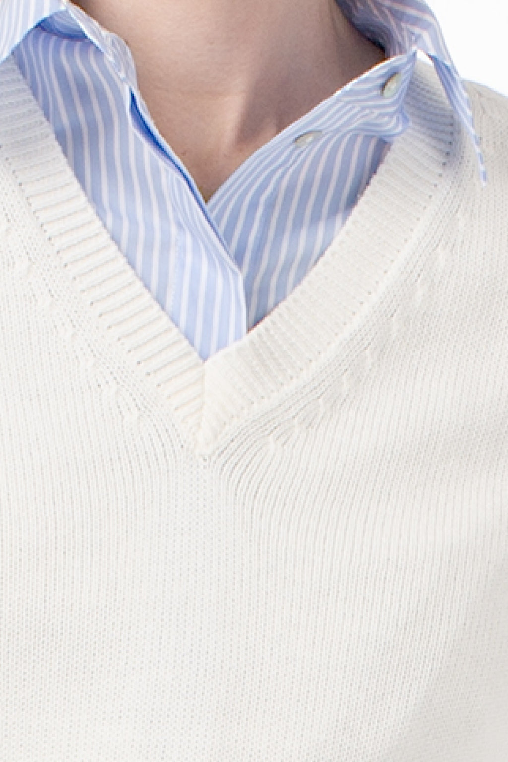 COTTON MIXED CASHMERE PULL BLUSH - PULLS - SCAPA FASHION - SCAPA OFFICIAL