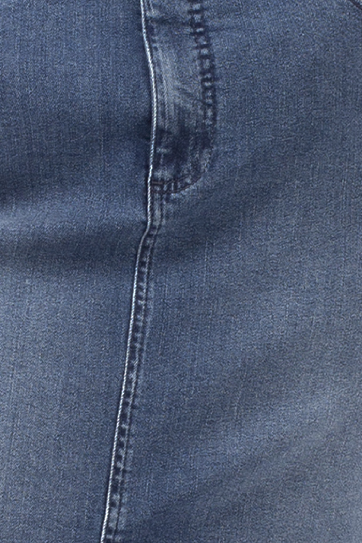 BLUE DENIM FRONT SPLIT SKIRT MERYN - SKIRTS - SCAPA FASHION - SCAPA OFFICIAL