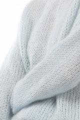 MOHAIR BLEND OPEN JERSEY STITCH PULL GENNY