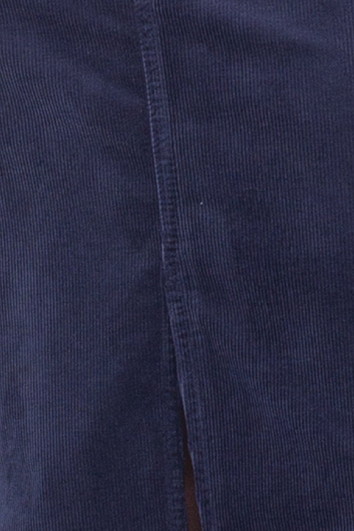 COTTON STRETCH DENIM FRONT SPLIT SKIRT MERYN - SKIRTS - SCAPA FASHION - SCAPA OFFICIAL