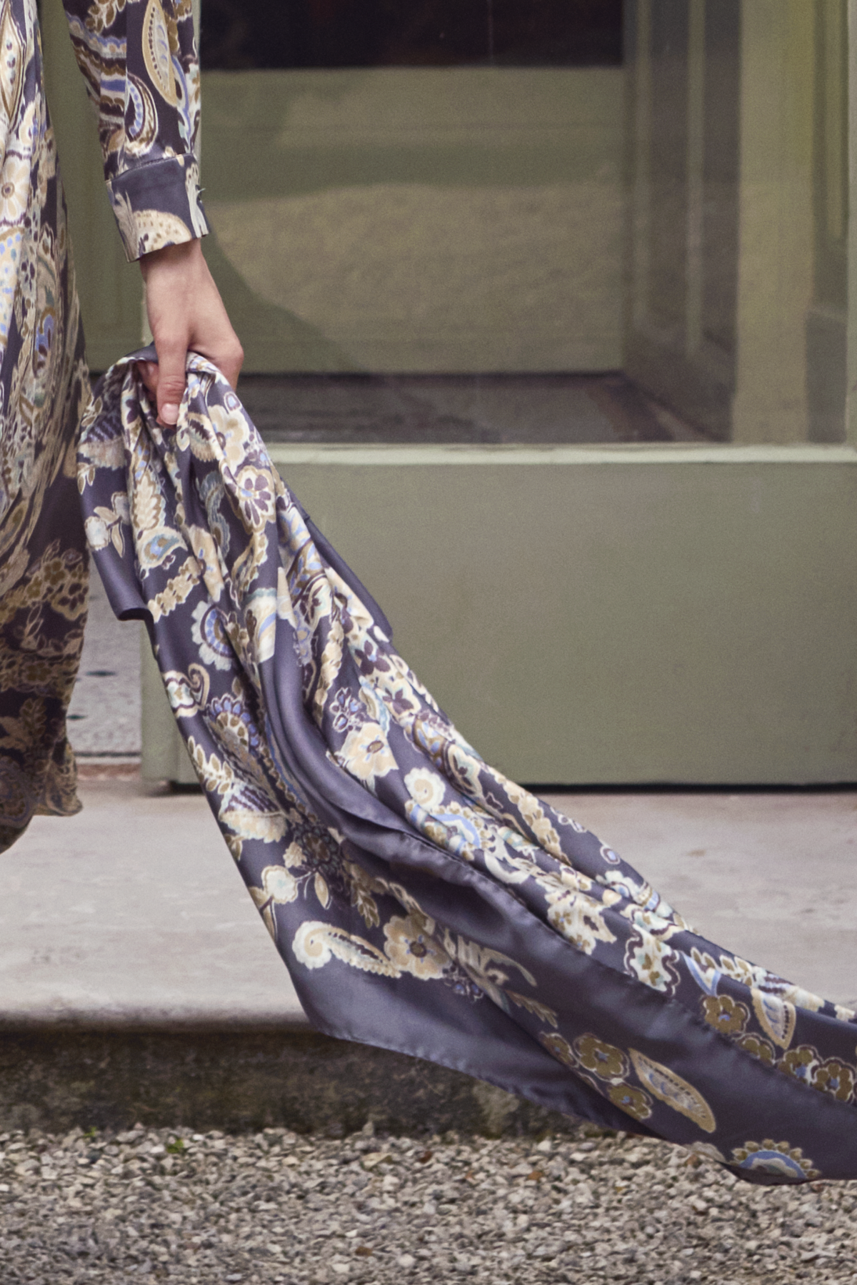 PAISLEY SILK SCARF COLINA - ACCESSOIRES - SCAPA FASHION - SCAPA OFFICIAL