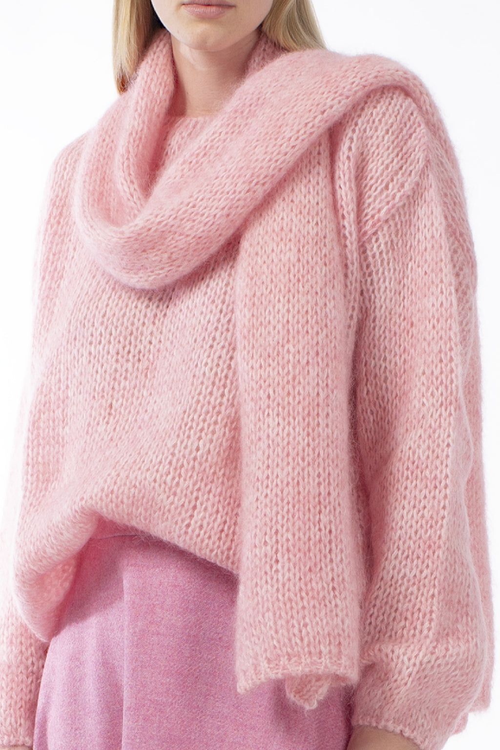 MOHAIR SHAWL  GEE - ACCESSOIRES - SCAPA FASHION - SCAPA OFFICIAL