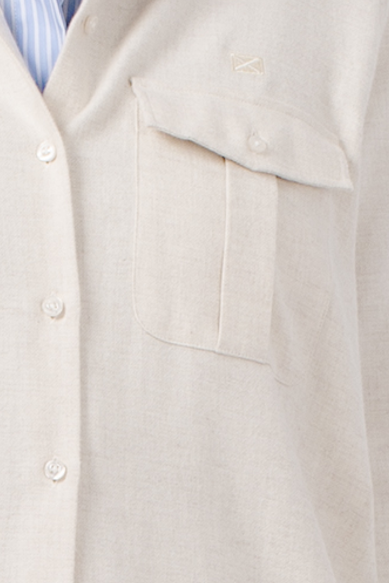 SHIRT DRESS ISPHAR LONG SLEEVES - SHIRTS - SCAPA FASHION - SCAPA OFFICIAL