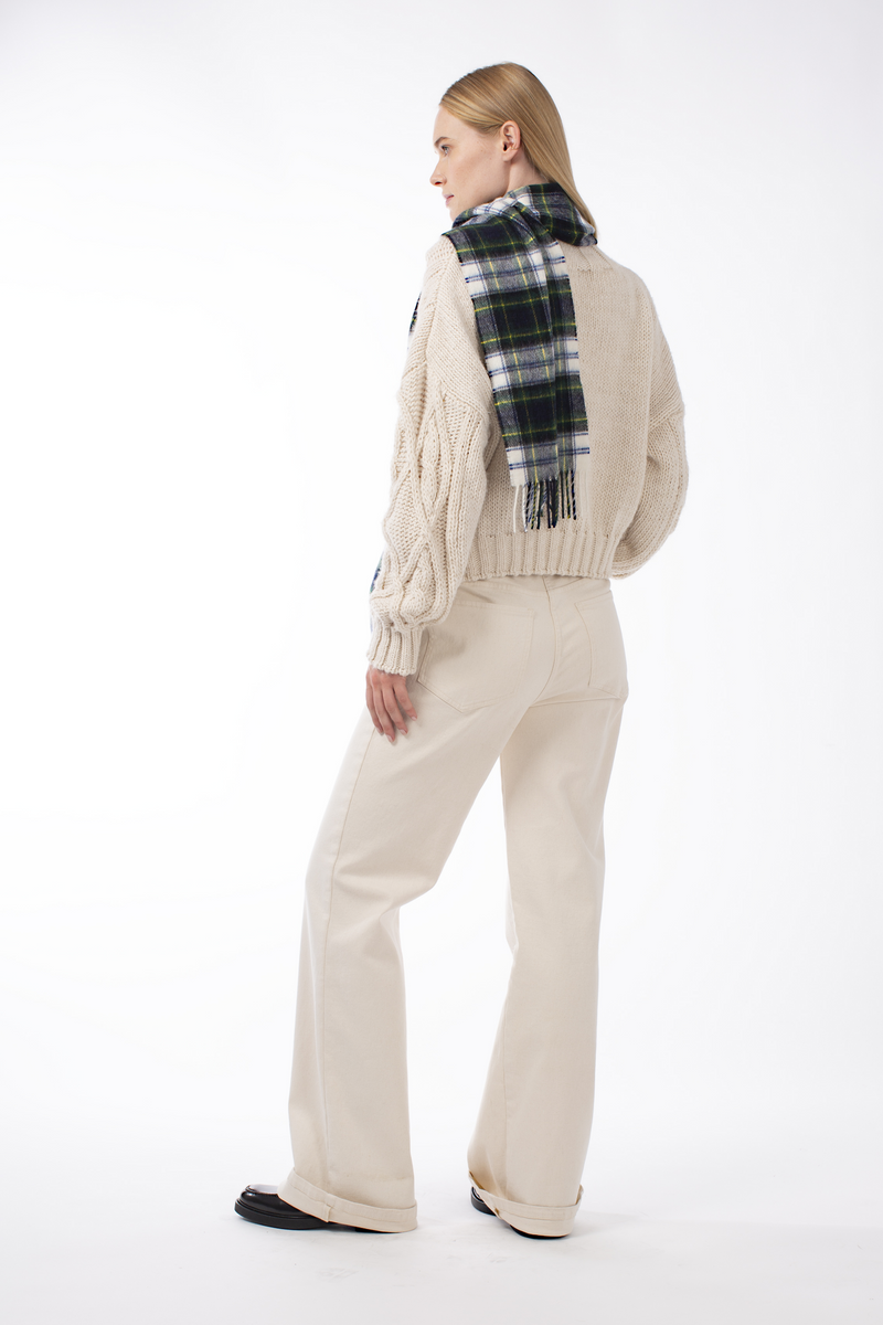 BOOTCUT TROUSER WINSTER NATURAL - TROUSERS - SCAPA FASHION - SCAPA OFFICIAL