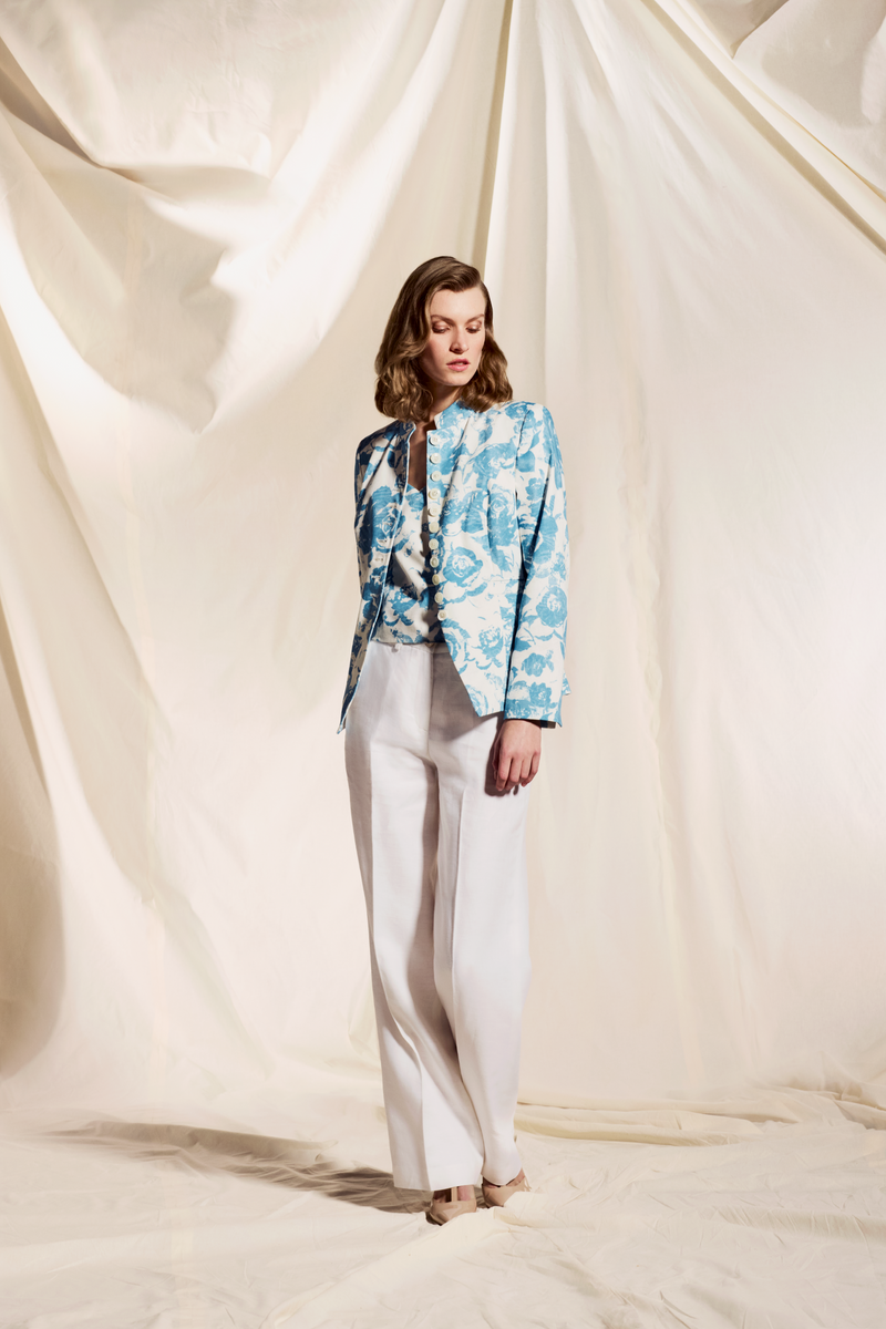 FLORAL PRINT JACKET HYLTON