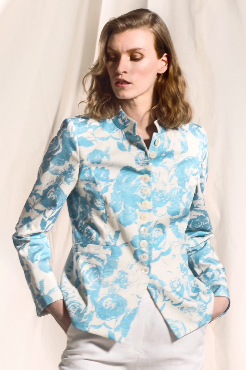 FLORAL PRINT JACKET HYLTON
