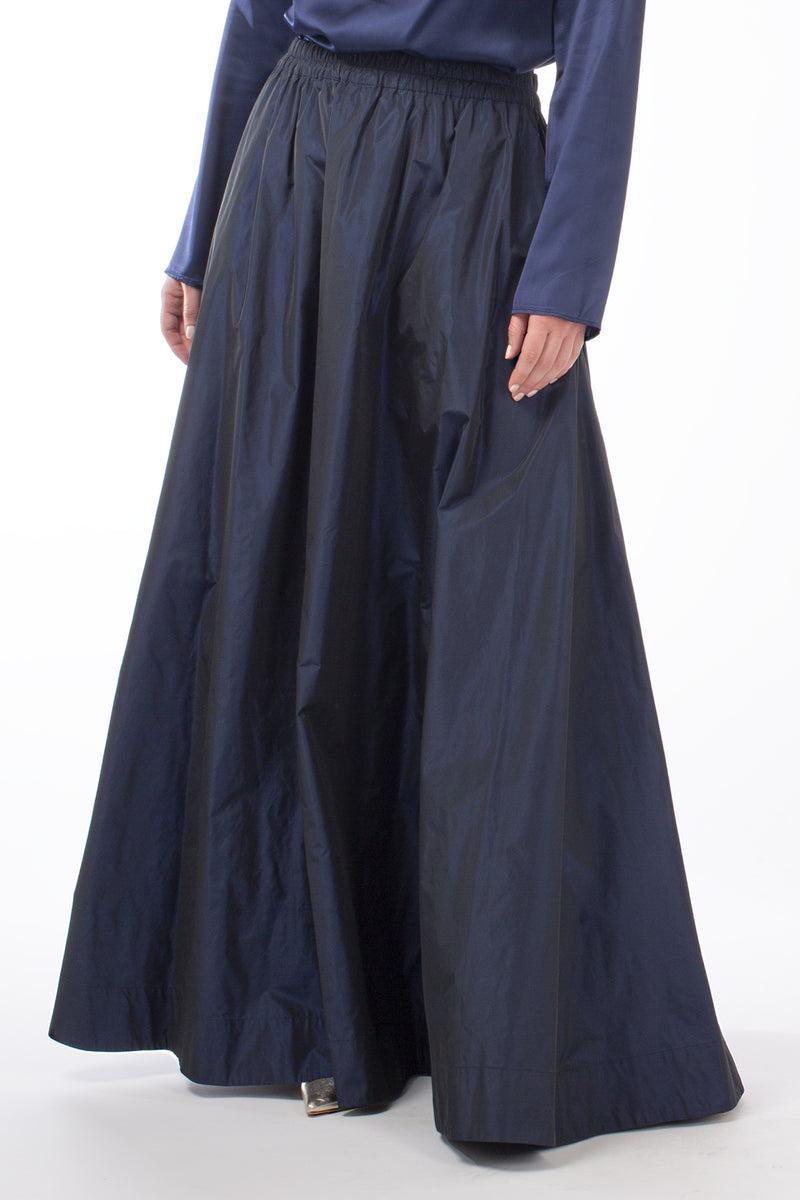 TAFFETA MAXI-SKIRT ODINA