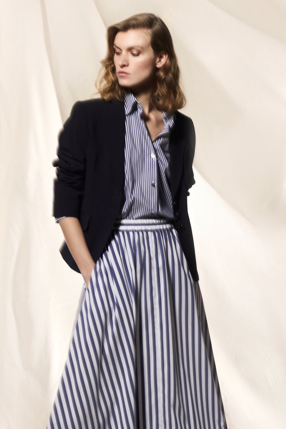 VIRGIN WOOL JACKET ADELINE - JACKETS - SCAPA FASHION - SCAPA OFFICIAL