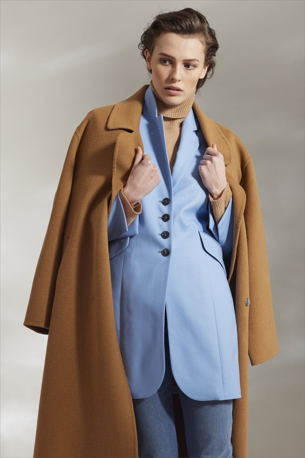 WOOL COAT CHARLIE - COATS - SCAPA FASHION - SCAPA OFFICIAL