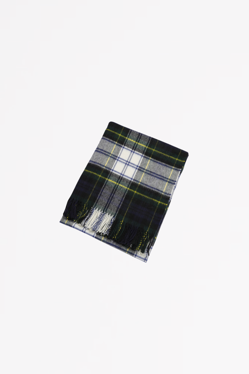 TARTAN Throw  Merino wool - dress gordon tartan