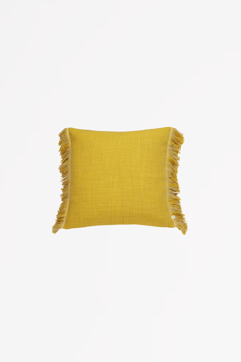 ZADAR cushion cover - mimosa yellow - CUSHION COVER - SCAPA FASHION - SCAPA OFFICIAL