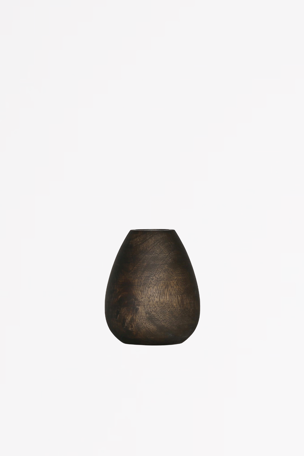 LATHE wooden vase 5  - wenge - VASES - SCAPA FASHION - SCAPA OFFICIAL