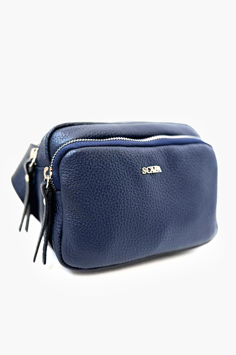 LEATHER CROSS BODY PUMA - BAGS - SCAPA FASHION - SCAPA OFFICIAL