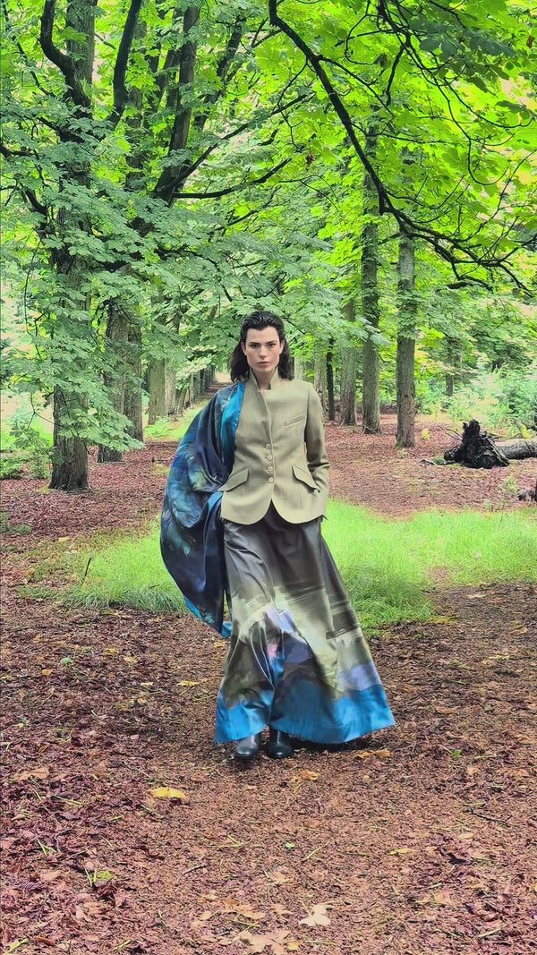 SILK SHAWL DAHLIA