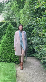 FLORAL PRINT CASHMERE SCARF CAMILA