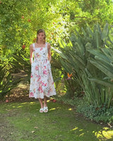 COTTON FLORAL DRESS CAROLE