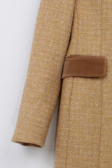 MOHAIR BLEND WOOL COAT BROOKE - COATS - SCAPA FASHION - SCAPA OFFICIAL