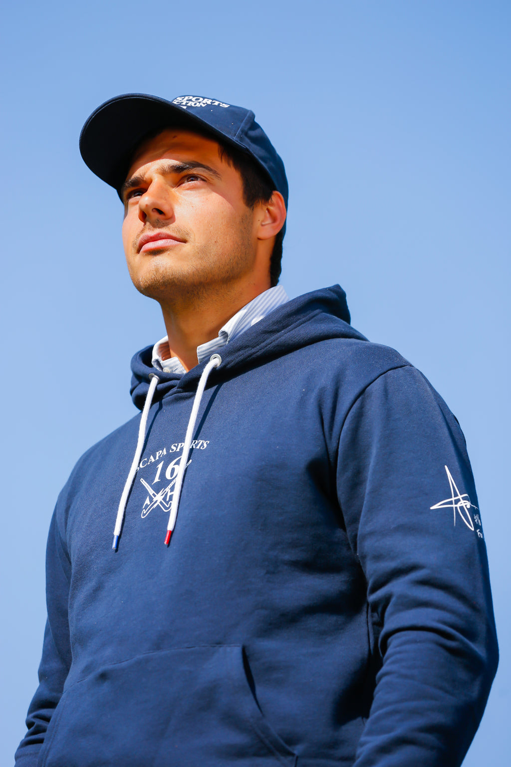 COTTON UNISEX HOODED SWEATSHIRT -  - SCAPA FASHION - SCAPA OFFICIAL
