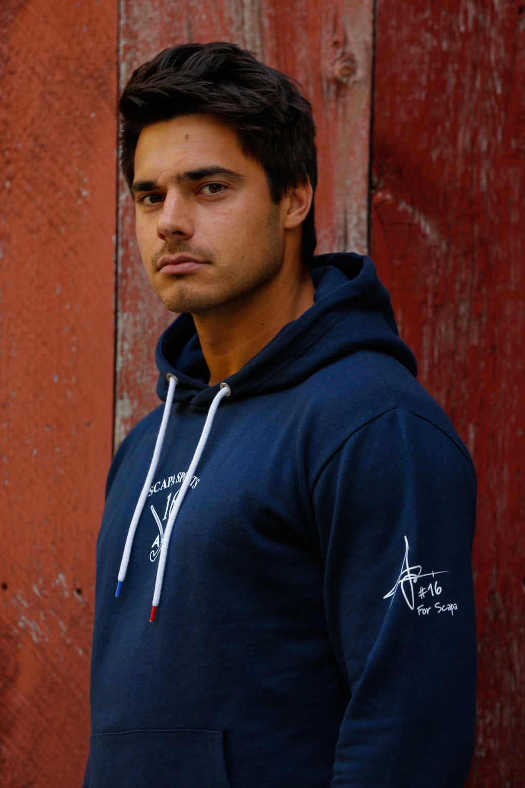 COTTON UNISEX HOODED SWEATSHIRT -  - SCAPA FASHION - SCAPA OFFICIAL