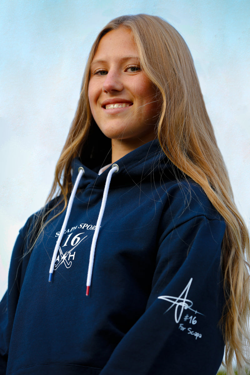 COTTON UNISEX HOODED SWEATSHIRT -  - SCAPA FASHION - SCAPA OFFICIAL