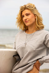 COTTON SWEATER ROSANNE -  - SCAPA FASHION - SCAPA OFFICIAL