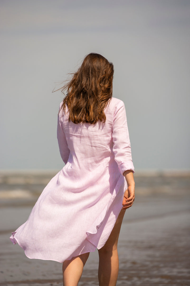 LINEN DRESS CASSY -  - SCAPA FASHION - SCAPA OFFICIAL