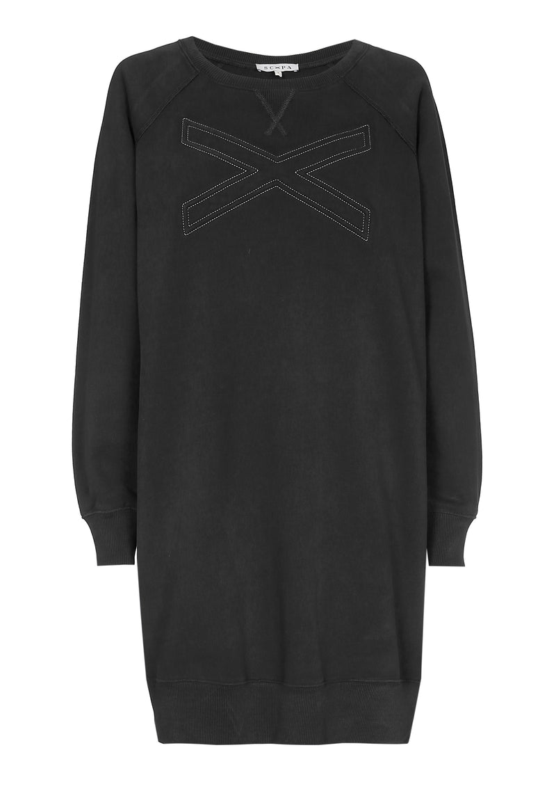 COTTON SWEATER DRESS KATHLEEN -  - SCAPA FASHION - SCAPA OFFICIAL