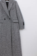 WOOL TWEED COAT LEYTON - COATS - SCAPA FASHION - SCAPA OFFICIAL