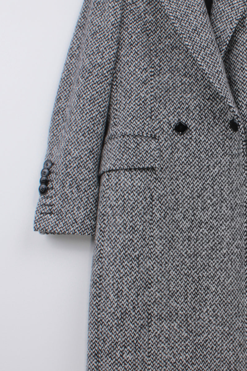 WOOL TWEED COAT LEYTON - COATS - SCAPA FASHION - SCAPA OFFICIAL