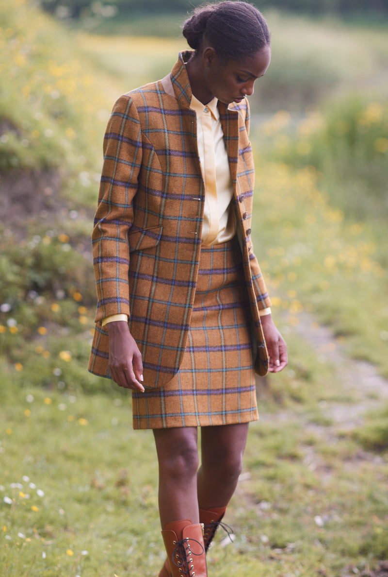 SHETLAND WOOL JACKET HALIFAX - JACKETS - SCAPA FASHION - SCAPA OFFICIAL
