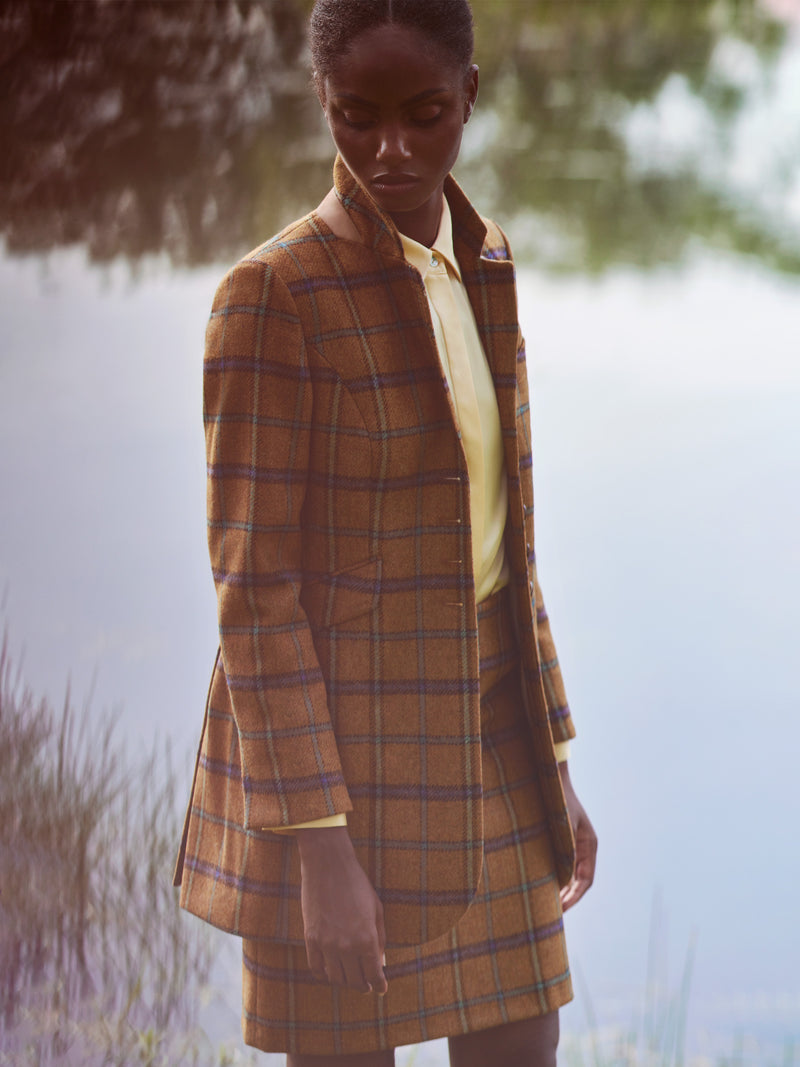 SHETLAND WOOL JACKET HALIFAX - JACKETS - SCAPA FASHION - SCAPA OFFICIAL