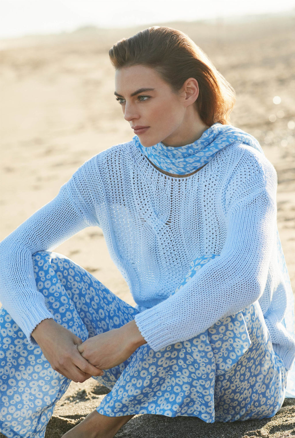 SHAWL BASIL -  - SCAPA FASHION - SCAPA OFFICIAL