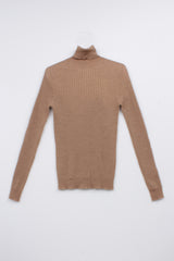 MERINO WOOL TURTLENECK PULL SAPHIRE - PULLS - SCAPA FASHION - SCAPA OFFICIAL