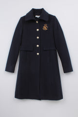 WOOL COLLEGE-INSPIRED COAT UMAB - COATS - SCAPA FASHION - SCAPA OFFICIAL