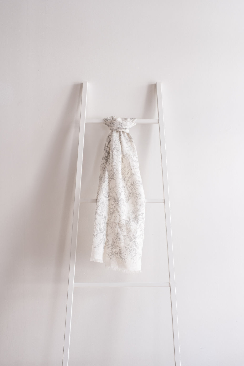 LINEN TOIL DE JOUY SHAWL BADEN - ACCESSOIRES - SCAPA FASHION - SCAPA OFFICIAL
