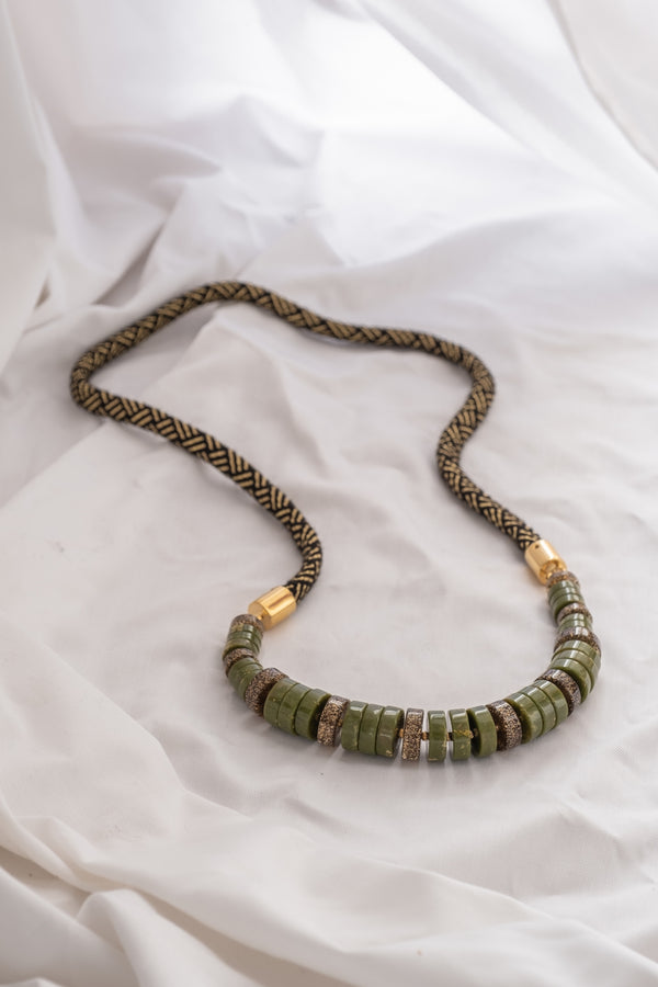 BEADED NECKLACE LINDY - ACCESSOIRES - SCAPA FASHION - SCAPA OFFICIAL