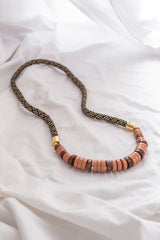 BEADED NECKLACE LINDY - ACCESSOIRES - SCAPA FASHION - SCAPA OFFICIAL