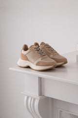 LEATHER-SUEDE SNEAKER PAZ - SHOES - SCAPA FASHION - SCAPA OFFICIAL