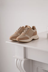 LEATHER-SUEDE SNEAKER PAZ - SHOES - SCAPA FASHION - SCAPA OFFICIAL