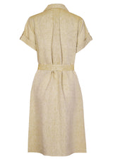 LINEN DRESS MALLOW -  - SCAPA FASHION - SCAPA OFFICIAL
